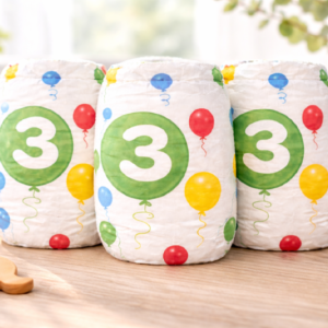 Pure Joy Nappy - Size 3, 6-11 kgs, 208 Nappies Per Carton.